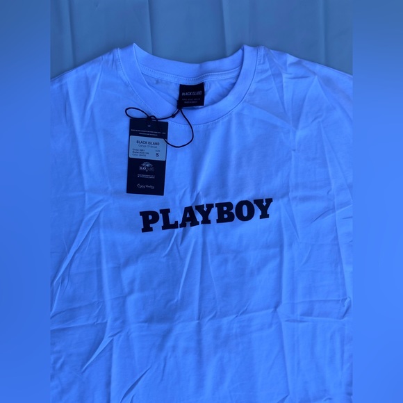 Black Island Fashion Playboy T Shirt - Picture 4 of 5